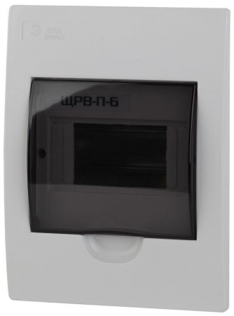 Бокс ЩРВ-П-6 мод. встраив. пластик IP41 SIMPLE NO-box_simple-plastic_6_flush ЭРА Б0041510 Бокс ЩРВ-П-6 мод. встраив. пластик IP41 SIMPLE NO-box_simple-plastic_6_flush ЭРА Б0041510