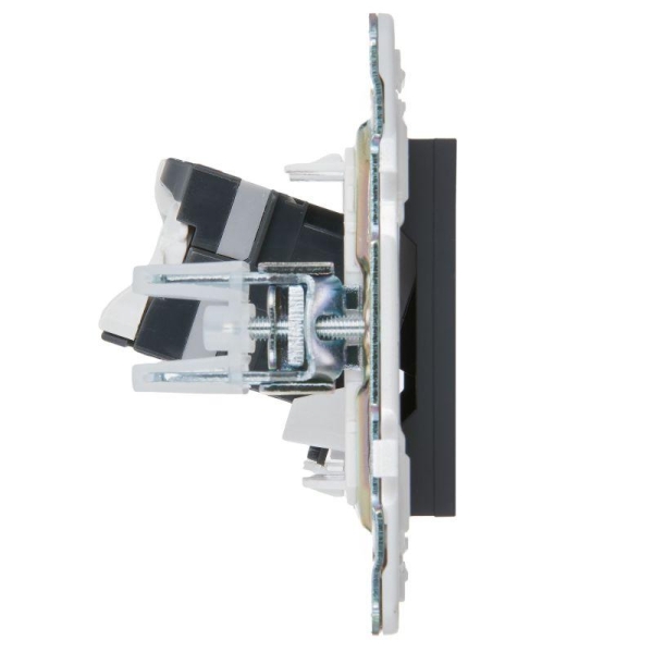 Розетка компьютерная RJ45 кат.5E SKANDY SK-K01G графит IEK SK-K10-1-K53 Розетка компьютерная RJ45 кат.5E SKANDY SK-K01G графит IEK SK-K10-1-K53