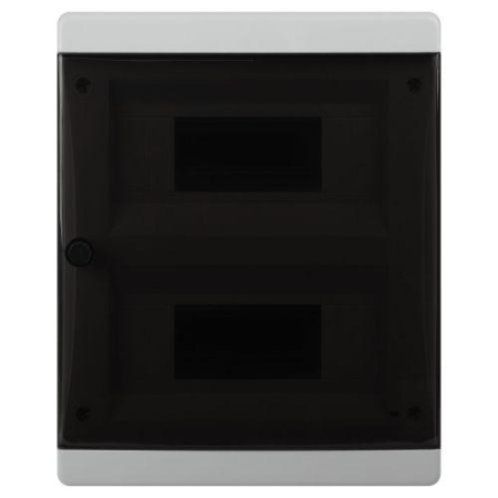 Корпус встраиваемый COMFORT ЩРВ-П-24 IP40 пластик. прозр. крышка бел. Эра Б0067230