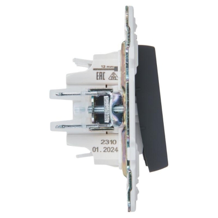 Выключатель 3-кл. SKANDY 10А SK-V11G графит IEK SK-V30-0-10-K53