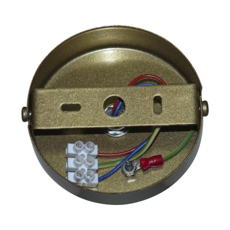 Светильник "Злата" 511 (плафон 8728) НББ 01-25-101 G9 [ИМ] настен. черн.зол. Элетех 1005405282