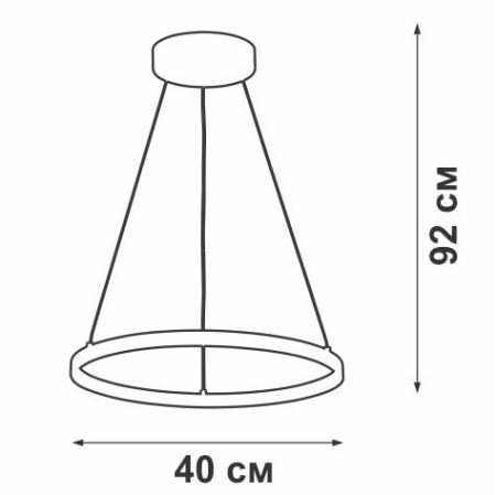 Светильник светодиодный LED 27Вт 3000К 1490лм Vitaluce V04600-93/1S Светильник светодиодный LED 27Вт 3000К 1490лм Vitaluce V04600-93/1S