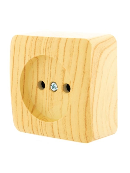 Розетка 1-м ОП Viola 16А IP20 без заземл. беленый дуб LEZARD 751-5200-121 Розетка 1-м ОП Viola 16А IP20 без заземл. беленый дуб LEZARD 751-5200-121