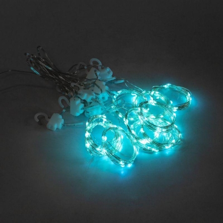 Гирлянда светодиодная "Роса "Светодиодный дождь" 3х3м 12Вт IP20 USB+пульт управления Neon-Night 315-984 Гирлянда светодиодная "Роса "Светодиодный дождь" 3х3м 12Вт IP20 USB+пульт управления Neon-Night 315-984