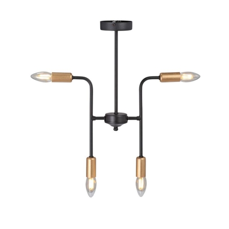 Люстра 4xE14 макс. 40Вт Vitaluce V3022-1/4PL Люстра 4xE14 макс. 40Вт Vitaluce V3022-1/4PL