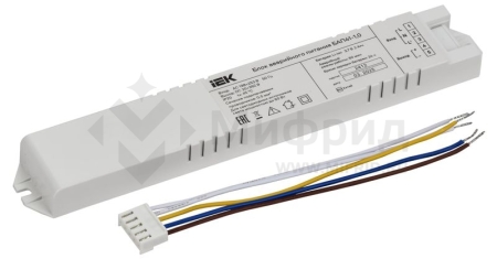 Блок аварийного питания БАП41-1.0 для LED IEK LLVPOD-EPK-041-1H