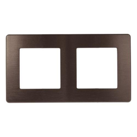 Рамка 2-м 12-5102-13 сатин бронза Эра Б0052516