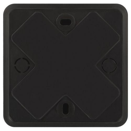 Коробка распаячная 75х75х28мм без клеммы IP40 черн. BS-B-75-75-28 Эра Б0061809