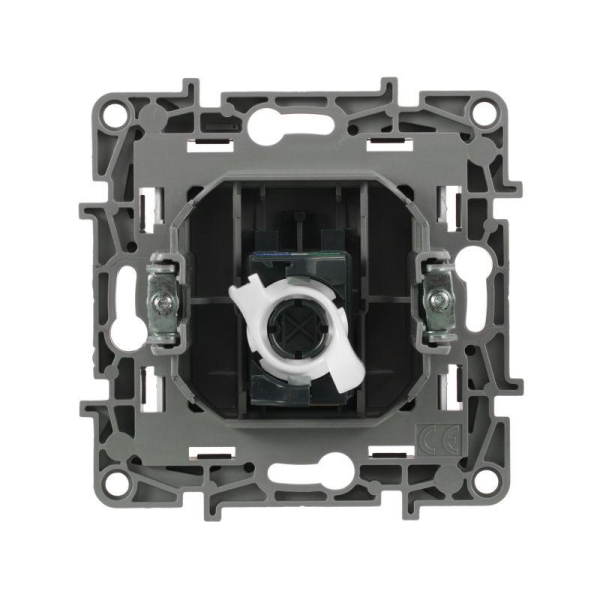 Розетка компьютерная 1-м СП Etika RJ45 кат.5E UTP механизм алюм. IEK 672441 Розетка компьютерная 1-м СП Etika RJ45 кат.5E UTP механизм алюм. IEK 672441