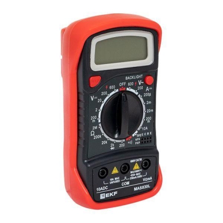 Мультиметр цифровой MAS830L Master EKF In-180701-pm830L Мультиметр цифровой MAS830L Master EKF In-180701-pm830L