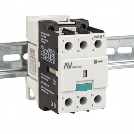 Контактор КМЭ 38А 230В АС AVERES EKF ctr-s-40-00-230-av Контактор КМЭ 38А 230В АС AVERES EKF ctr-s-40-00-230-av