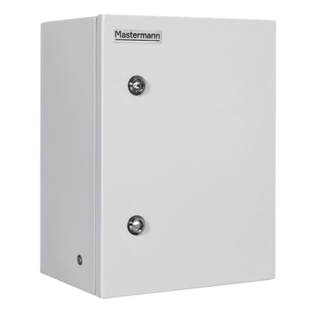 Шкаф монтажный 300x400x150мм IP66 12У Mastermann 00-01020310 Шкаф монтажный 300x400x150мм IP66 12У Mastermann 00-01020310