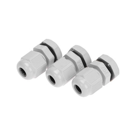 Ввод кабельный PG-7 (3.5-6мм) сер. комплект (уп.3шт) Rexant 07-8007-A3 Ввод кабельный PG-7 (3.5-6мм) сер. комплект (уп.3шт) Rexant 07-8007-A3