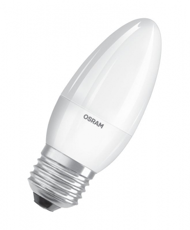 Лампа светодиодная LED Value LVCLB75 10SW/830 10Вт свеча матовая E27 230В 10х1 RU OSRAM 4058075579538 Лампа светодиодная LED Value LVCLB75 10SW/830 10Вт свеча матовая E27 230В 10х1 RU OSRAM 4058075579538
