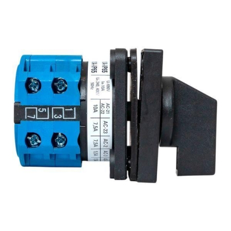 Переключатель кулачковый ПК-1-42 2п 10А "1-0-2" IP65 EKF pk-1-42-10-65 Переключатель кулачковый ПК-1-42 2п 10А "1-0-2" IP65 EKF pk-1-42-10-65