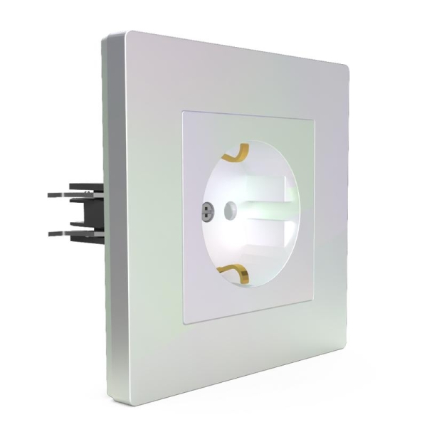 Розетка 1-м СП Pixel 16А IP20 с заземл. защ. шторки в сборе перламутр. TOKOV ELECTRIC TKE-PX-R1FZSF-C04 Розетка 1-м СП Pixel 16А IP20 с заземл. защ. шторки в сборе перламутр. TOKOV ELECTRIC TKE-PX-R1FZSF-C04