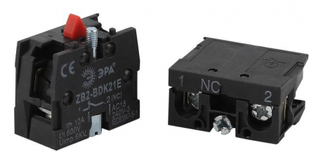 Блок контактный 1р для LAY5 BDK11E ЭРА Б0045692 Блок контактный 1р для LAY5 BDK11E ЭРА Б0045692