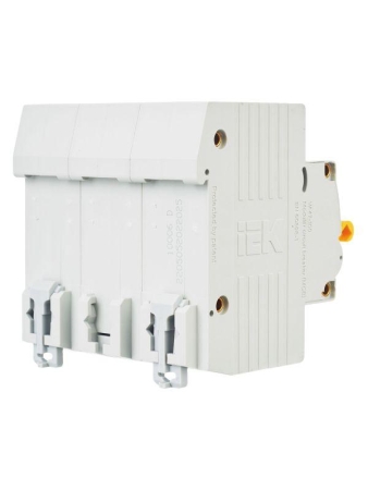 Выключатель автоматический модульный 3п D 25А 10кА ВА47-100 KARAT IEK MVA40-3-025-D Выключатель автоматический модульный 3п D 25А 10кА ВА47-100 KARAT IEK MVA40-3-025-D