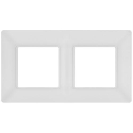 Рамка 2-м Elegance 14-5002-01М для розеток и выключателей матов. бел. Эра Б0065814 Рамка 2-м Elegance 14-5002-01М для розеток и выключателей матов. бел. Эра Б0065814