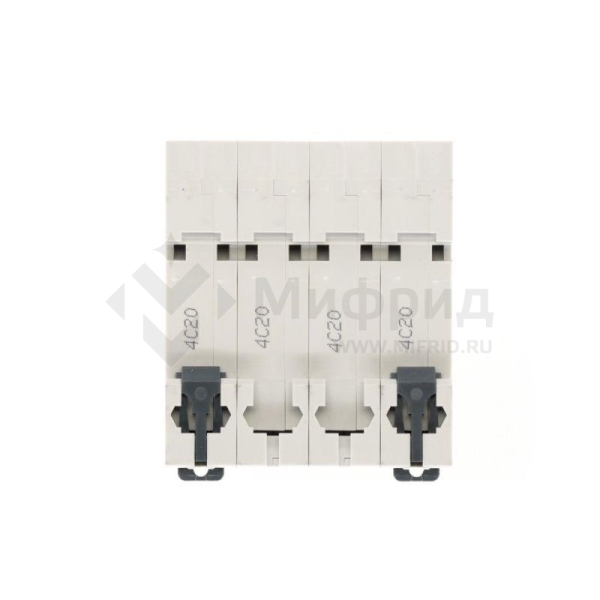 Выключатель автоматический 4п City9 Set (АВ) С 20А 6кА 400В SE C9F36420