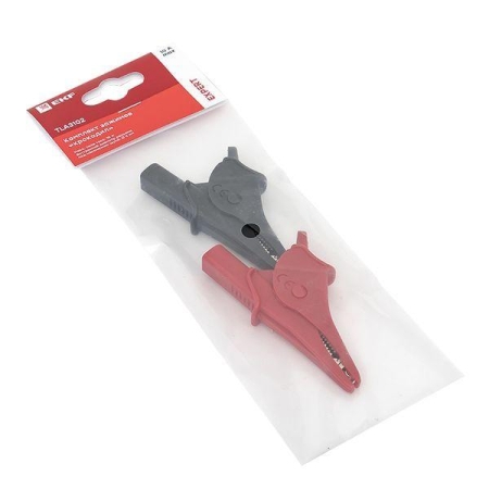 Комплект зажимов «крокодил» TLA3102 Expert EKF TLA3102 Комплект зажимов «крокодил» TLA3102 Expert EKF TLA3102