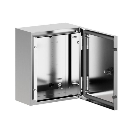 Корпус навесной STH с М/П из нержавеющей стали AISI304 300х250х150мм без фланца DKC R5STH0391-304 Корпус навесной STH с М/П из нержавеющей стали AISI304 300х250х150мм без фланца DKC R5STH0391-304