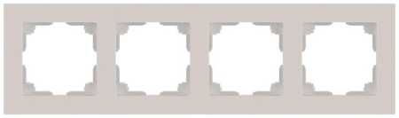 Рамка 4-м СП Accent 6-504-06 перламутр. Intro Б0063719