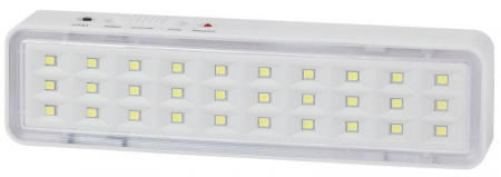Светильник светодиодный DBA-101-0-20 30LED 5ч IP20 аварийный непостоянный Эра Б0044394 Светильник светодиодный DBA-101-0-20 30LED 5ч IP20 аварийный непостоянный Эра Б0044394