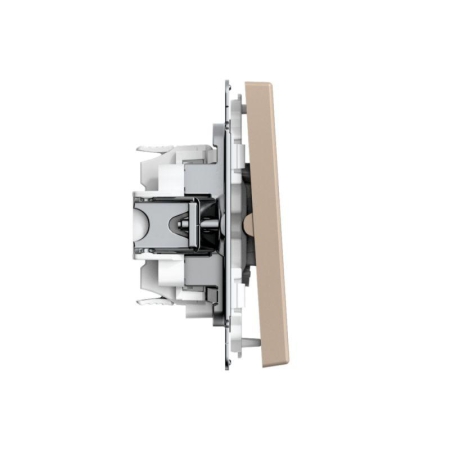 Переключатель 2-кл. ArtGallery 10AX быстрозажим. клем. механизм песочн. SE GAL001265S