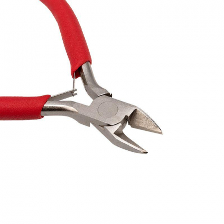 Кусачки для точных работ 115мм авторазжим обливные рукоятки никелир. Rexant 12-4607