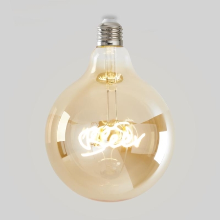 Лампа светодиодная филаментная Loft 271 G125 4Вт 2500К E27 Voltega 8555 Лампа светодиодная филаментная Loft 271 G125 4Вт 2500К E27 Voltega 8555