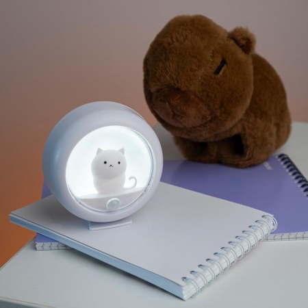 Светильник светодиодный TS8-CAT-SENS 1Вт 6500К IP22 ночник аккумулятор 400мА.ч датчик движения магнитное крепление с клеевым слоем JazzWay 5062016