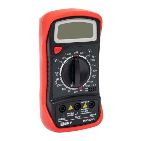 Мультиметр цифровой MAS830B Master EKF In-180701-pm830B Мультиметр цифровой MAS830B Master EKF In-180701-pm830B