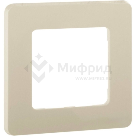 Рамка 1-м СП Inspiria IP20 сл. кость IEK 673931
