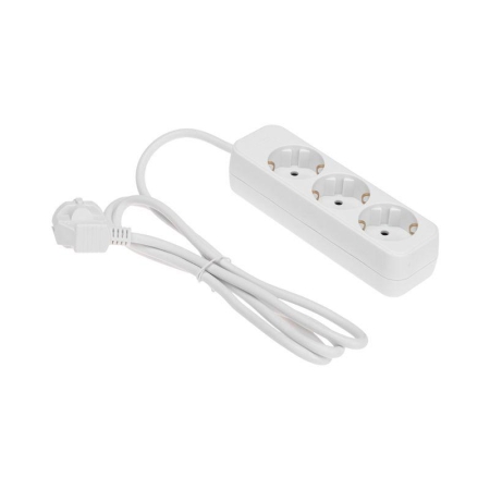 Удлинитель 3х1.5м с заземл. STANDARD 3х1кв.мм бел. Rexant 13-4009 Удлинитель 3х1.5м с заземл. STANDARD 3х1кв.мм бел. Rexant 13-4009