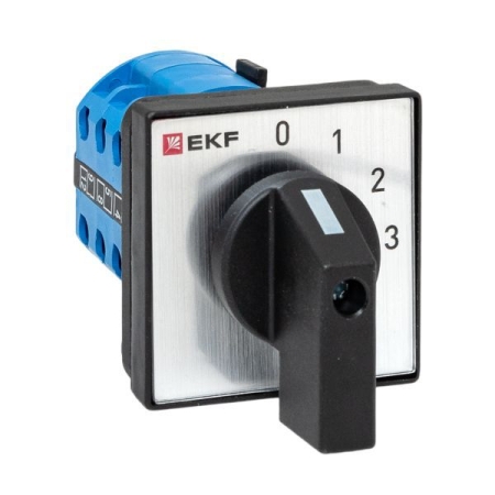 Переключатель кулачковый ПК-1-102 2п 10А "0-1-2-3" EKF pk-1-102-10
