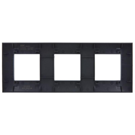 Рамка 3-м SKANDY SK-F03G графит IEK SK-M32-K53 Рамка 3-м SKANDY SK-F03G графит IEK SK-M32-K53