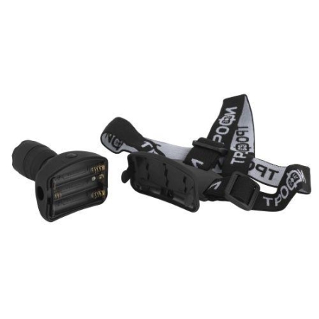 Фонарь GB-301 налобный 3Вт 3хААА карт. упак. Трофи Б0030187