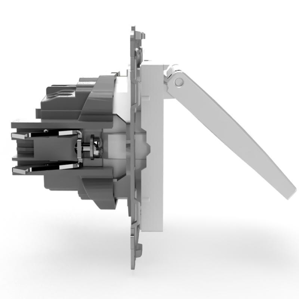 Розетка 1-м СП Pixel 16А IP20 с заземл. защ. шторки с крышкой механизм бел. TOKOV ELECTRIC TKE-PX-R1ZSW1-C01 Розетка 1-м СП Pixel 16А IP20 с заземл. защ. шторки с крышкой механизм бел. TOKOV ELECTRIC TKE-PX-R1ZSW1-C01