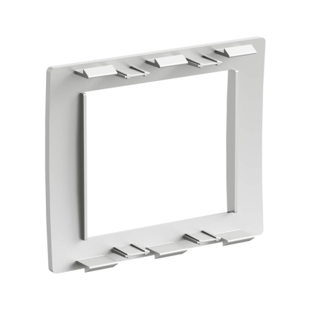 Рамка 2мод. универс. под Brava/VIVA/45х45 сер. металлик DKC F00011G