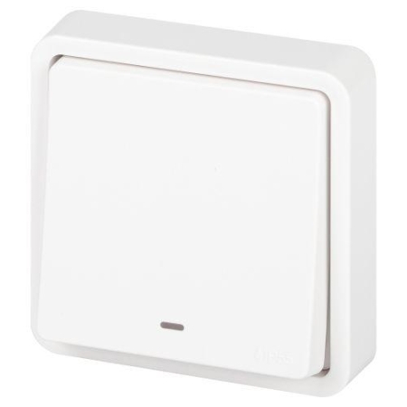 Выключатель Эксперт 11-1522-01 с подсветкой IP55 10АХ-250В СУ бел. Эра Б0063279