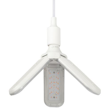 Лампа светодиодная FITO-24W-RB-E27-FOLD 24Вт Е27 3-лепестковая для растений красн./син. спектр Эра Б0061428