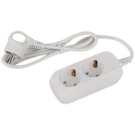 Удлинитель 2х1.5м с заземл. ПВС 3х0.75 UDL-10-215-E Greenline Эра Б0064978