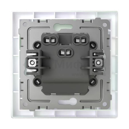 Выключатель 2-кл. СП Pixel 10А IP20 в сборе перламутр. TOKOV ELECTRIC TKE-PX-V2F-C04