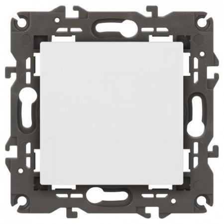 Выключатель 1-кл. СП Elegance 14-1101-01 10А IP20 250В 10AX механизм бел. Эра Б0034207