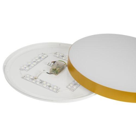 Светильник светодиодный Relict 48 Pult SPB-6-60-RC MG 60Вт 3000-6500К потолочный с ДУ золото ЭРА Б0059498 Светильник светодиодный Relict 48 Pult SPB-6-60-RC MG 60Вт 3000-6500К потолочный с ДУ золото ЭРА Б0059498
