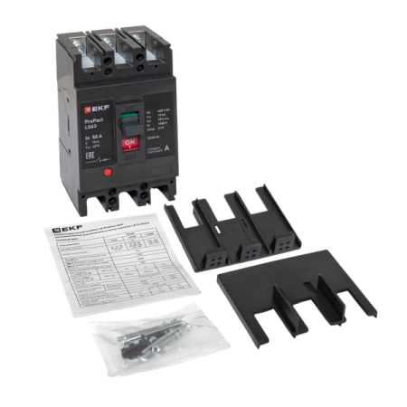 Выключатель автоматический 3п 50А 15кА LS63 ProPact EKF mccb-63-15-3-50-ls Выключатель автоматический 3п 50А 15кА LS63 ProPact EKF mccb-63-15-3-50-ls