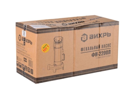 Насос фекальный ФН-2200Л Вихрь 68/5/6 Насос фекальный ФН-2200Л Вихрь 68/5/6