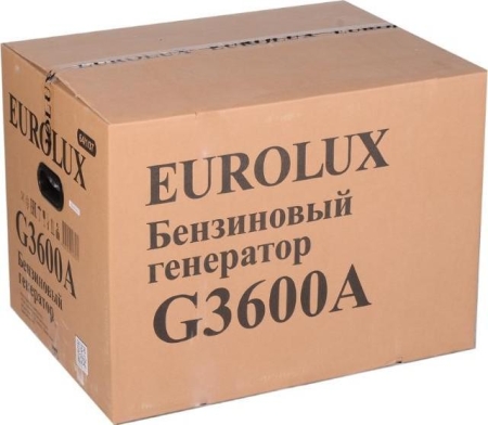 Электрогенератор G3600A EUROLUX 64/1/37