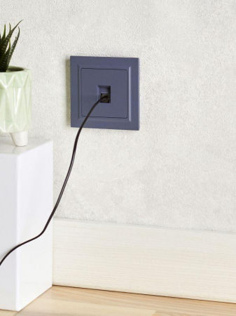 Розетка компьютерная СП RJ45 кат.5E BRITE РК10-БрМ механизм маренго IEK BR-K10-1-K35 Розетка компьютерная СП RJ45 кат.5E BRITE РК10-БрМ механизм маренго IEK BR-K10-1-K35